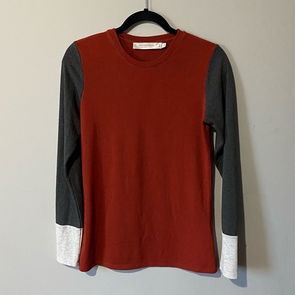 Simons | NWOT Colour Block Crewneck Sweater